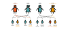 Infographic inheritance of haemophilia